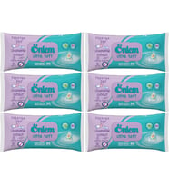 Önlem Islak Havlu Mendil 90 Yaprak Papatya Özü (6 Lı Set) Plastik Kapaklı 540 Yaprak