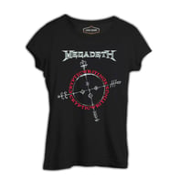 Megadeth - Cryptic Writings Siyah Kadın Tshirt