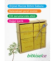 Bitkiselce El Yapımı Orjinal Bıttım Sabunu 950 gr. 8 kalıp sabun