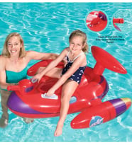 Bestway 41100, Su Tabancalı Uzay Uçağı Havuz-deniz Botu,binici,109 X 89 Cm