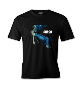 Suede - Night Thoughts Siyah Erkek Tshirt