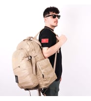 Bej Kamp Çantası 75 Lt  Askeri Outdoor Sırt Çantası