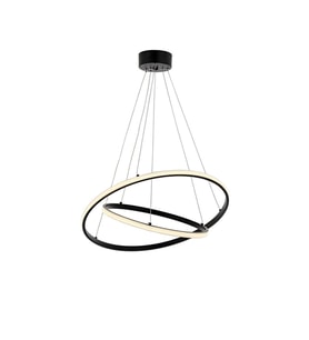 Eray Aydınlatma 2002-2 30-40 Siyah Led  Avize