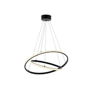 Eray Aydınlatma 2002-2 30-40 Siyah Led  Avize