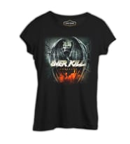 Overkill - Iron Bound Siyah Kadın Tshirt