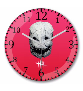 Dead By Daylight Trapper  Duvar Saati Bombeli Gercek Cam