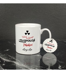 Radyoloji Teknikeri Kupa Bardak ve Anahtarlık Set 002