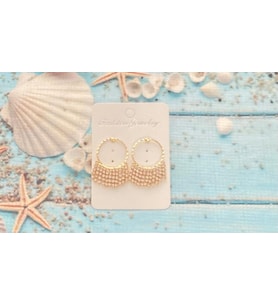 ZARİF SALLANTILI GOLD KÜPE