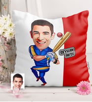 BK Gift Kişiye Özel Bay Baseball Oyuncusu Karikatürlü  Yastık