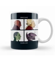 Demon Days Draculaz Vampire Days Kupa Bardak Porselen