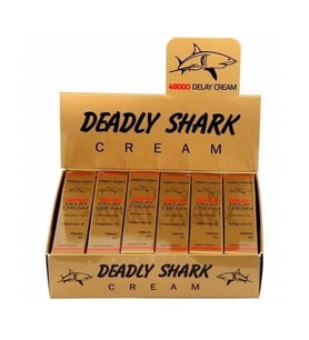 DEADLY SHARK 48000 GECİKTİRİCİ KREM 1 KUTU 12 ADET 15ML ORJİNAL