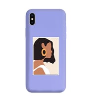 Lila Lansman Telefon Kılıfı Iphone Xs Max