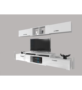 Decoraktiv Flex 5130 Slm Tv Ünitesi Tv Sehpası (Beyaz)