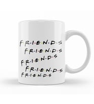 Friends Friends Friends Kupa Bardak Porselen