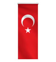 Minber Örtüsü - Storlu Perde - Türk Bayrağı Desenli
