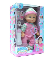 Bonnie, Emzikli Birebonlu Konuşan Bebek- 30 Cm (pembe)