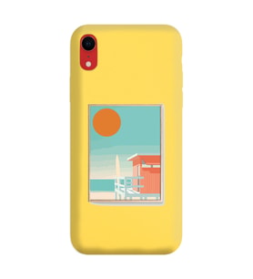 Sarı Lansman Telefon Kılıfı Iphone XR