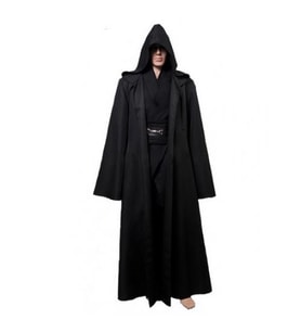 Star Wars Obi Wan Kenobi Pelerini (Siyah)