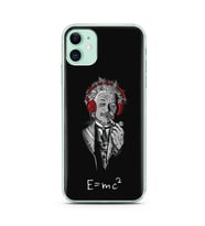 Einstein Tasarım Süper Şeffaf Silikon Telefon Kılıfı İphone 11
