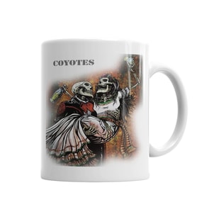 Coyotes Caveira 1234 Kupa Bardak Porselen