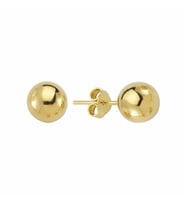 Küpe Top Sarı 1,23 Gram 14 Ayar Altın