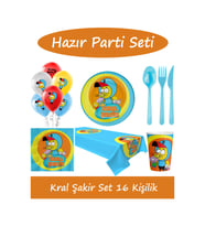 Kral Şakir Aksiyon Parti Seti 16 Kişilik