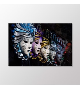Arty Tablo Karnaval Maskeleri Tablo (Karışık)