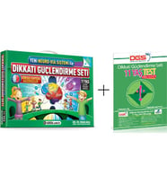 Dikkati Güçlendirme Seti 11 Yaş + Görsel Dikkat Seti