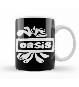 Oasis Logo Kupa Bardak Porselen