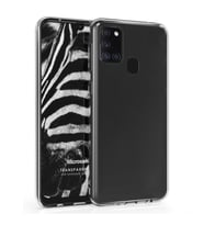 Microsonic Samsung Galaxy A21s Kılıf Transparent Soft Beyaz