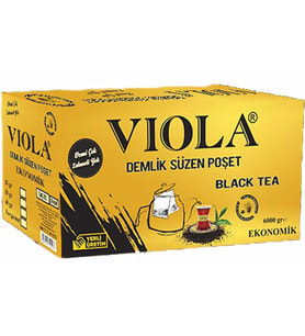 Viola Çay 6Kg - 20gr X 300 Adet Süzme Demleme Poşet Çay Demlik