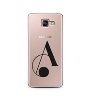 Samsung A7 (2016) Harf Tasarımlı Telefon Kılıfı A-Harfi 