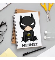 Marvel Batman Defteri Kişiye Özel