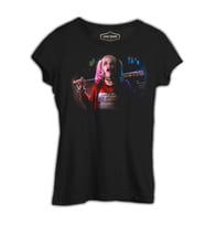 Suicide Squad - Daddy's Mons Siyah Kadın Tshirt