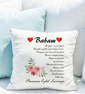 Baba Yastığı Kişiye Özel