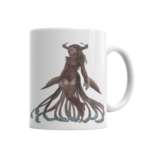 Queen Leviathan Subnautica Kupa Bardak Porselen