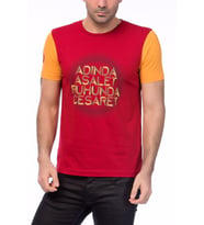 Galatasaray Orjinal Erkek T-Shirt  (Kırmızı)