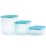 Su  Set 3'lü Saklama Kabı (Turkuaz)