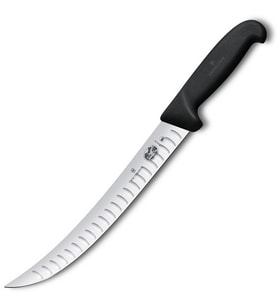 Victorinox 5.7223.25D Flut Ağız Dual Grip Fibrox Kasap Bıçağı 25 cm