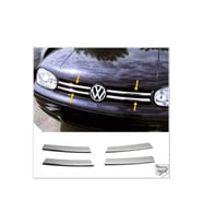 VW Golf 4 Krom Ön Panjur 4 prç. 1998-2004 P. Çelik