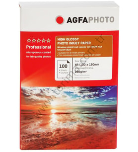 Agfaphoto Fotoğraf Kağıdı (10X15) Inkjet Kağıt Parlak