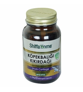 Aksuvital Shiffa Home Köpek Balığı Kıkırdağı Diyet Takviyesi 900 Mg x 60 Kapsül