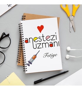 Anestezi Uzmanı Defteri Kişiye Özel