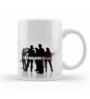The Walking Dead Siyah Beyaz Kupa Bardak Porselen