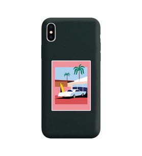 Siyah Lansman Kılıf iPhone XS