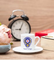 Polise Hediye Türk Kahvesi Fincanı