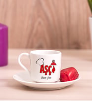 Aşçı Porselen Türk Kahvesi Fincanı