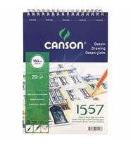 Canson 1557 Eskiz Defteri Spiralli 180g 20 Yaprak A4