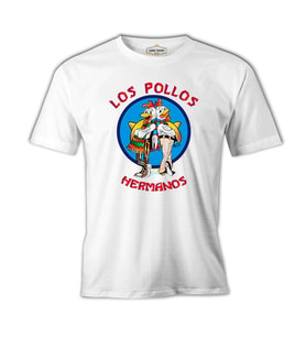 Los Pollos Hermanos Beyaz Erkek Tshirt