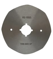 Yuvarlak Kesim Motor 8 Köşe Bıçak / RS-100(8)